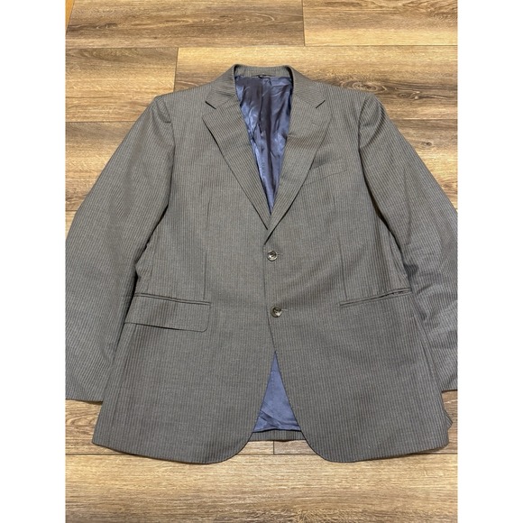 Suitsupply Other - Suitsupply Napoli Zignone Blazer‎ Mens 44 Regular Gray Pure Wool Super 110s